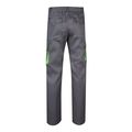 Pantalón sarga multibolsillos bicolor