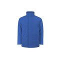 Parka unisex acolchada impermeable Azul S