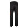 Pantalón sarga multibolsillos bicolor