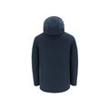 Parka unisex acolchada con capucha ajustable