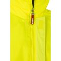 Parka con bandas reflectantes y capucha