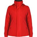 Parka mujer impermeable con capucha y bolsillos