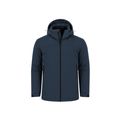 Parka unisex acolchada con capucha ajustable