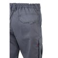 Pantalón elástico bicolor