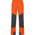 Pantalón Unisex de Trekking Naranja Bermellon/Plomo Oscuro L