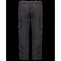 Pantalón multibolsillos algodón elastano envejecido Dark Grey 52 Fr