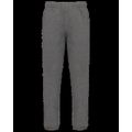 Pantalón de felpa de corte recto Grey Heather M