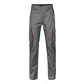 Pantalón sarga multibolsillos bicolor