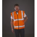 Parka alta visibilidad impermeable