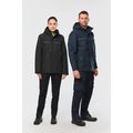 Parka impermeable con capucha y forro polar