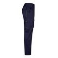 Pantalón sarga multibolsillos bicolor