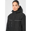 Parka impermeable con capucha y forro polar