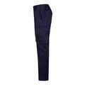 Pantalón sarga multibolsillos bicolor