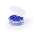 Pajita Flexible Silicona 25.5cm con Estuche Azul
