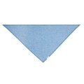 Pañoleta Triangular de Algodón Reciclado Azul