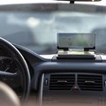 Pantalla soporte con espejo para smartphone en automóvil