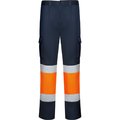 Pantalón Alta Visibilidad MARINO/NARANJA FLUOR 48
