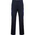 Pantalón Bicolor Cómodo con Bolsillos MARINO/ROYAL 48