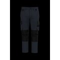 Pantalón bicolor de trabajo recto Navy / Black 56 Fr