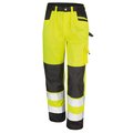 Pantalón cargo de seguridad reflectante Fluorescent Yellow L