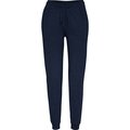 Pantalón chándal mujer con bolsillos bajos ajustados Marino 3Xl