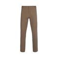 Pantalón chino unisex elástico Natural Claro 42