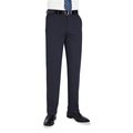 Pantalón de corte ajustado Navy Pin Dot 36 Uk