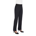 Pantalón de corte recto para mujer Black 18 UK