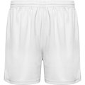 Pantalón Corto Fútbol Ajustable Blanco M