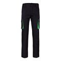 Pantalón elástico con 6 bolsillos Negro 42