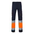 Pantalón elástico con bandas reflectantes
