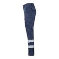 Pantalón elástico bicolor