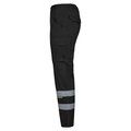 Pantalón elástico bicolor
