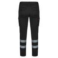 Pantalón elástico bicolor