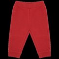 Pantalón de felpa bebé Terracotta Red 12M