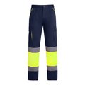 Pantalón con Forro Polar Alta Visibilidad MARINO/AMARILLO FLUOR 54