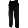 Pantalón de jogging con tobillos y cintura elásticos Black S
