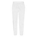 Pantalón de jogging con tobillos y cintura elásticos White S