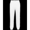 Pantalón de jogging unisex algodón White Xl