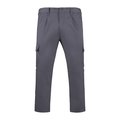 Pantalón largo laboral con cintura ajustable y bolsillos PLOMO 58