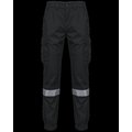Pantalón laboral unisex con reflectante Black 48 FR