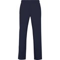 Pantalón largo de algodón Marino 7/8