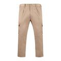 Pantalón largo laboral con cintura ajustable y bolsillos Camel 50