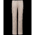 Pantalón ligero multibolsillos algodón mujer Beige 44 FR
