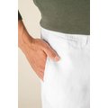 Pantalón de lino con cordón y bolsillos