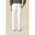Pantalón de lino con cordón y bolsillos