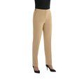 Pantalón mujer corte slim tiro medio Sand 18 Uk