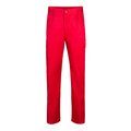 Pantalón multibolsillos con cintura elástica Rojo 56