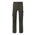 Pantalón multibolsillos elástico y ajustado Verde Militar 60