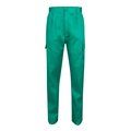 Pantalón multibolsillos de sarga Verde 38